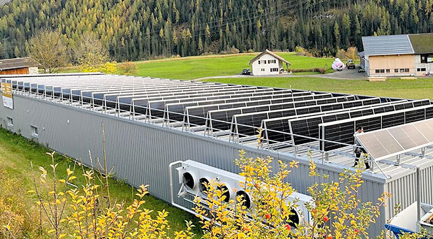 Solaranlage in Ramosch