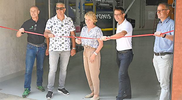 Energiezentrale eingeweiht