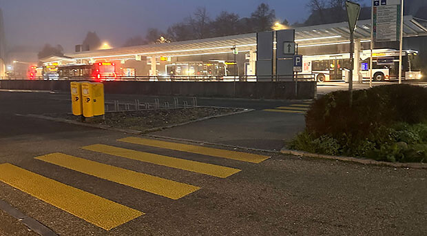 Erweiterung Strassenbeleuchtung bei Fussgängerstreifen