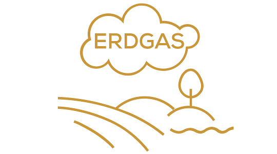 Keyvisuals Erdgas ocker